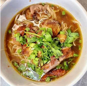 Roasted Duck Noodle Soup